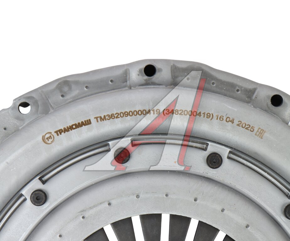 Корзина сцепления КАМАЗ-4308, КАВЗ, МАЗ, ПАЗ, УРАЛ дв.CUMMINS, ЯМЗ-534 MF362 (аналог SACHS) ТРАНСМАШ