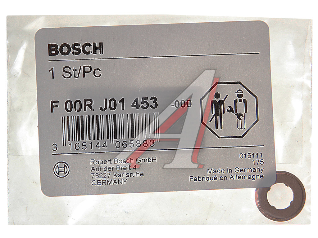 Кольцо уплотнительное VOLVO FE240 (06-) форсунки топливной BOSCH