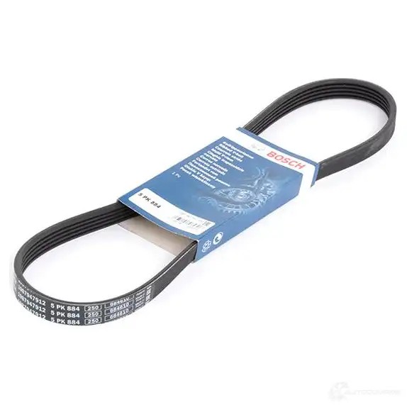 Приводной ремень, поликлиновой BOSCH 5 PK 884 5PK884 1987947912 356887