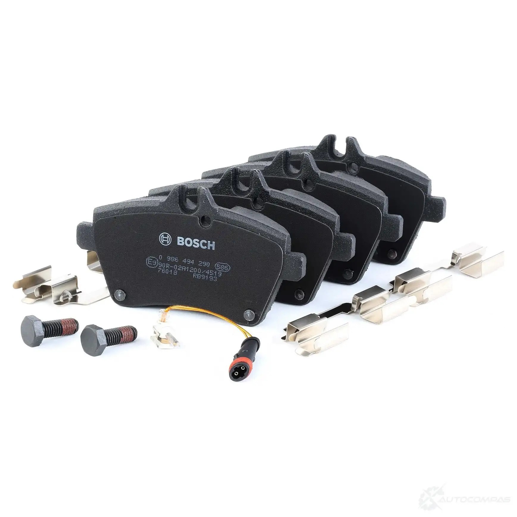 Тормозные колодки, комплект BOSCH 24077 0986494290 342277 BP1323