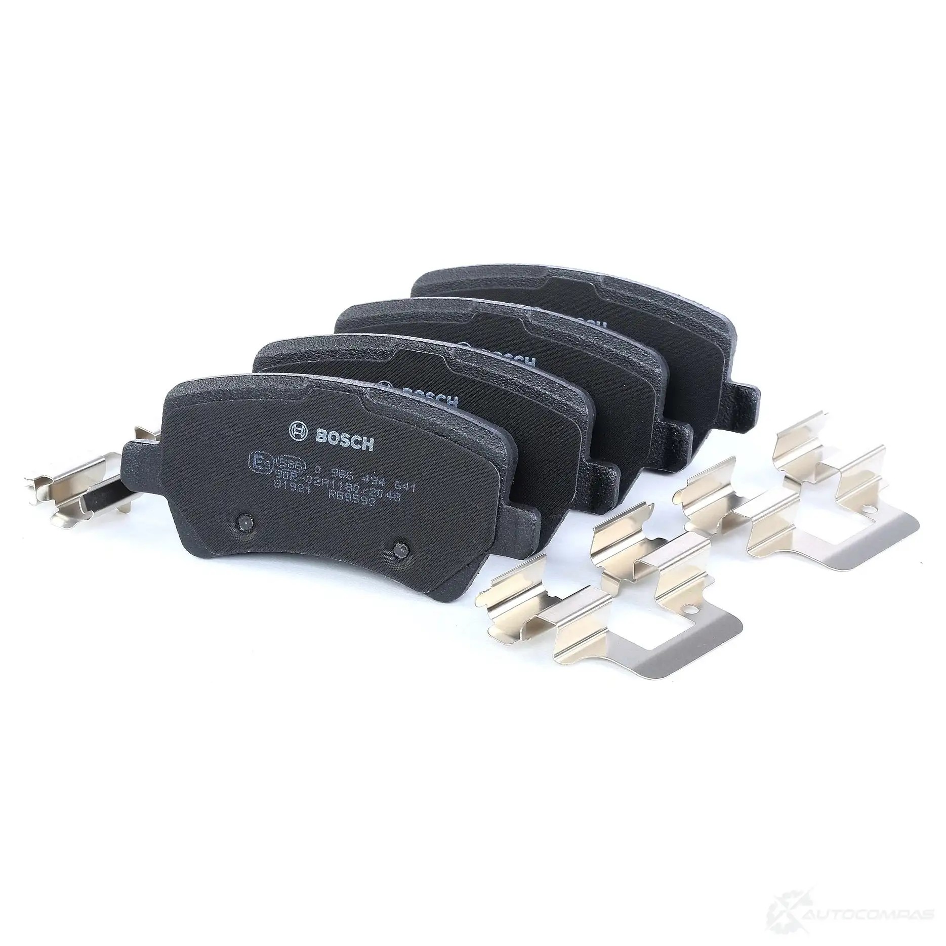 Тормозные колодки, комплект BOSCH 0986494641 24496 1193483765 BP1120
