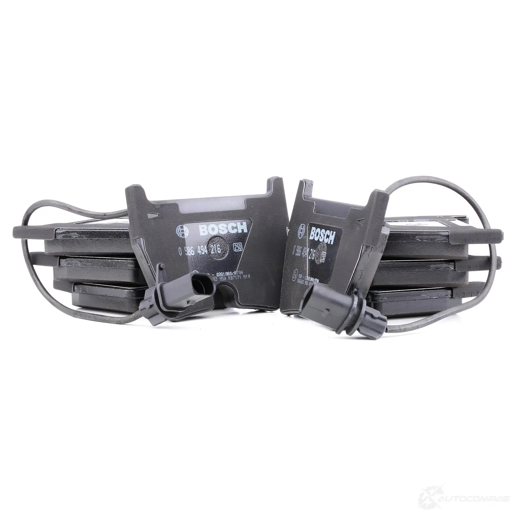 Тормозные колодки, комплект BOSCH 342204 7934D102; 8372D102; 7934D126 23888 0986494216