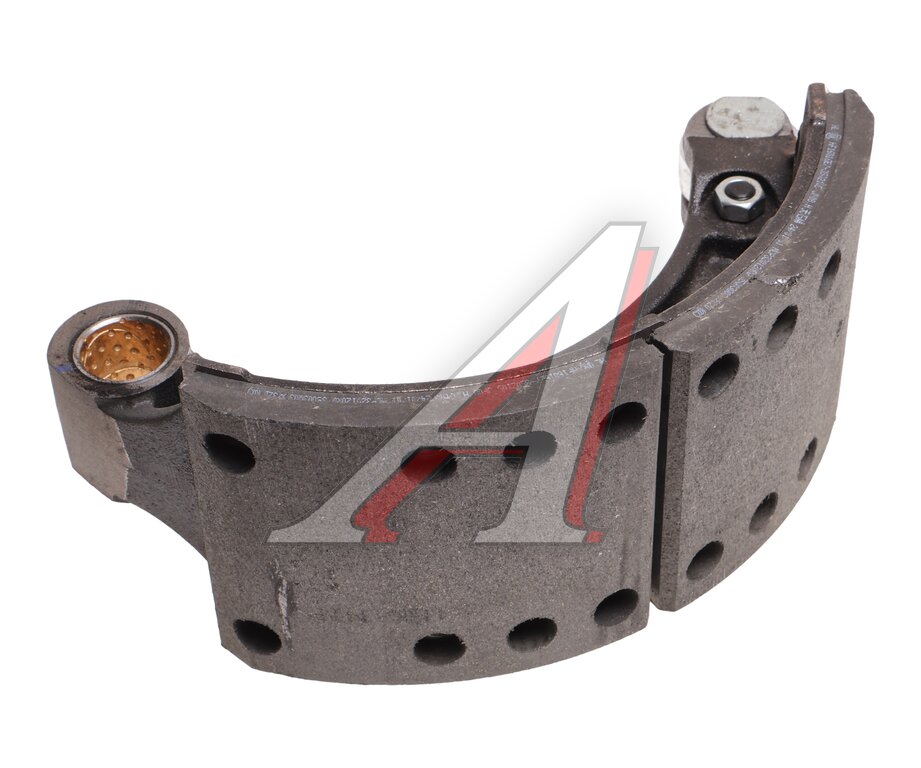 Колодки тормозные JAC N80 КАМАЗ Компас-9 задние барабанные (1шт.) (нижняя) MOVELEX