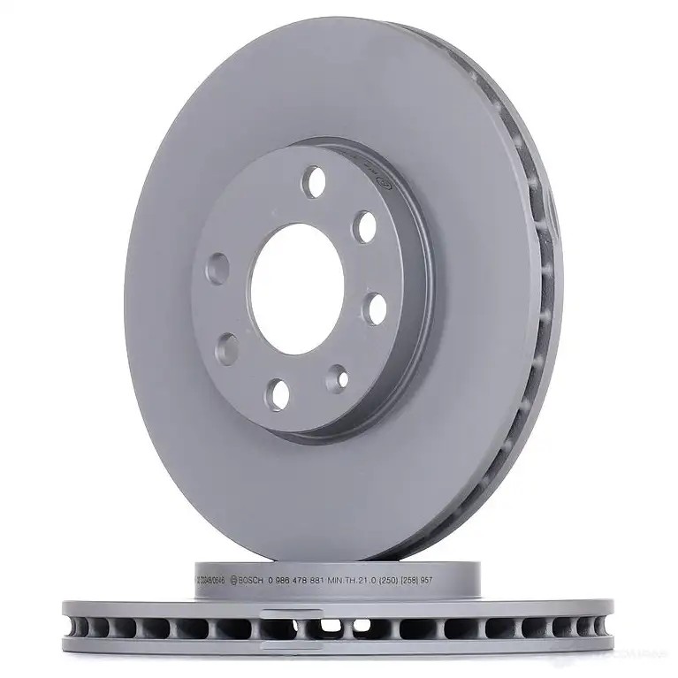 Тормозной диск BOSCH BD 780 339244 0986478881 9PDXT