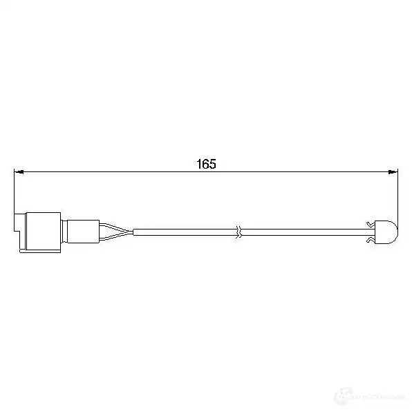 Датчик износа тормозных колодок BOSCH 9 03 AP162 352184 1987474903