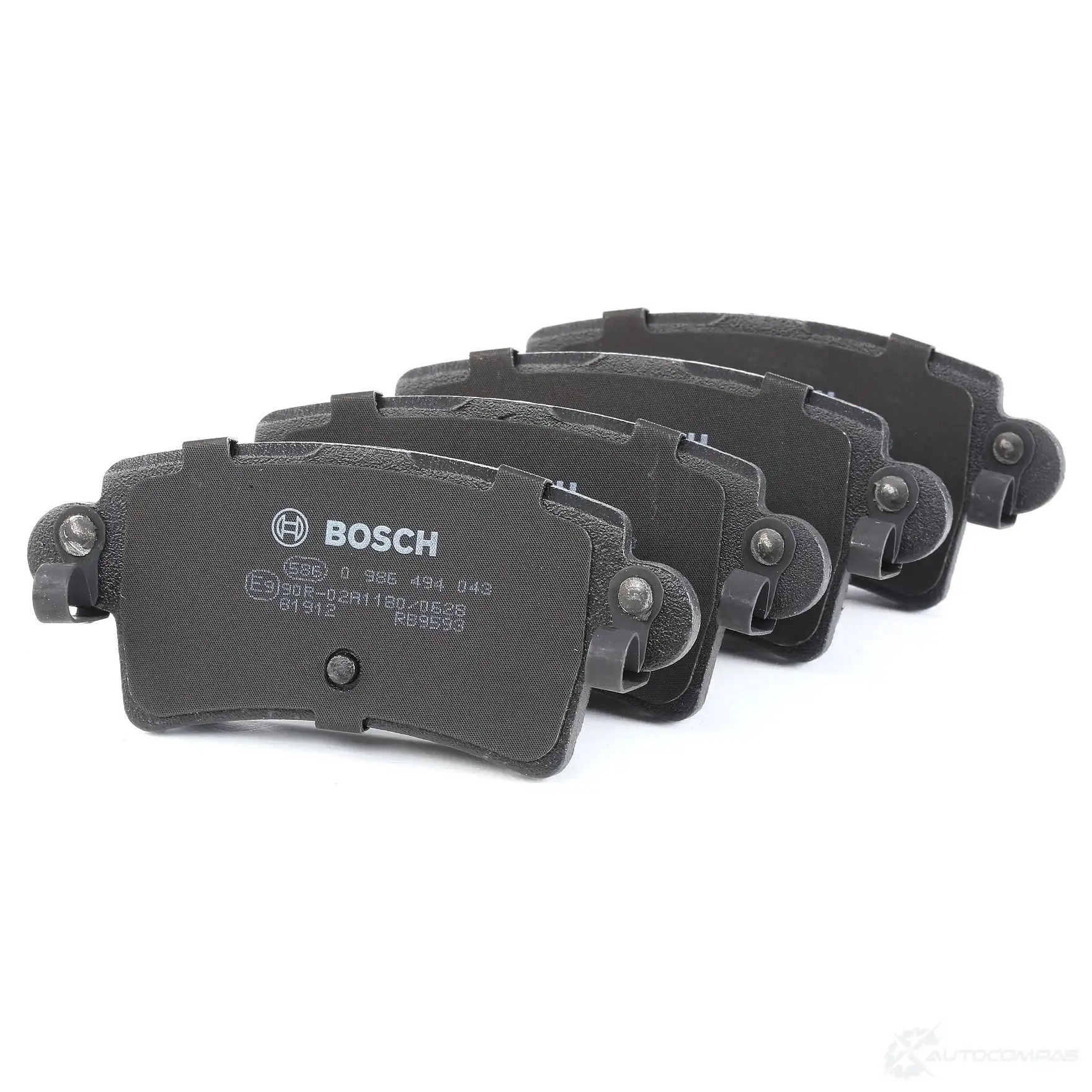 Тормозные колодки, комплект BOSCH 0986494043 342055 BP391 23 669