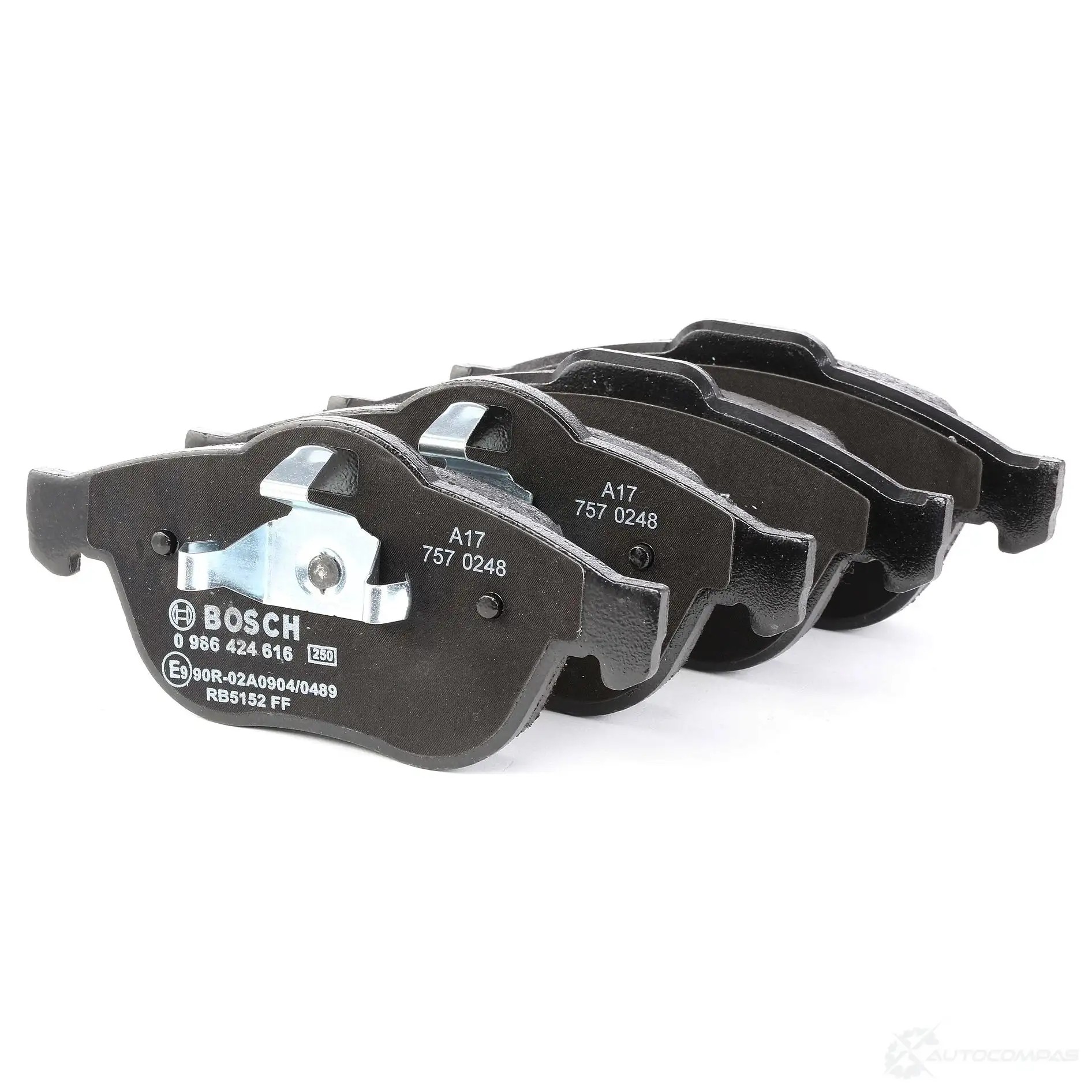 Тормозные колодки, комплект BOSCH 23248 8700D150 0986424616 336320