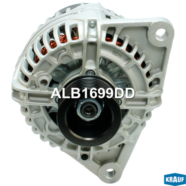 Генератор КАМАЗ IVECO дв.CUMMINS ISBe Е3 28В 70А (замена 0124555005) KRAUF