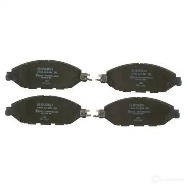 Тормозные колодки, комплект BOSCH 1437243474 VKC VNF 0986424682