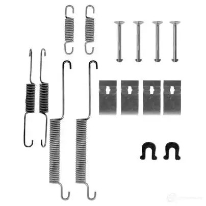 Ремкомплект тормозных накладок BOSCH 1987475165 AS1 31 XQVHF 352383