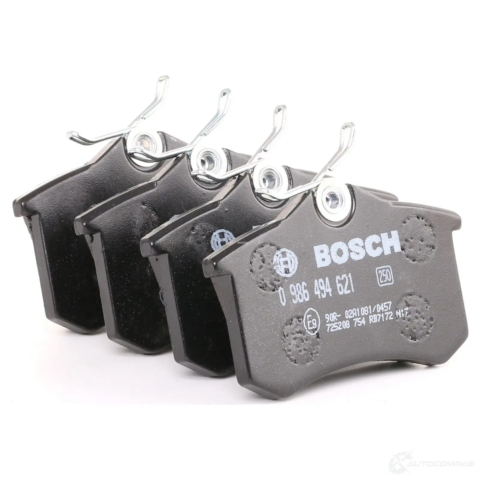 Тормозные колодки, комплект BOSCH 1193483697 BP1322 0986494621 20961