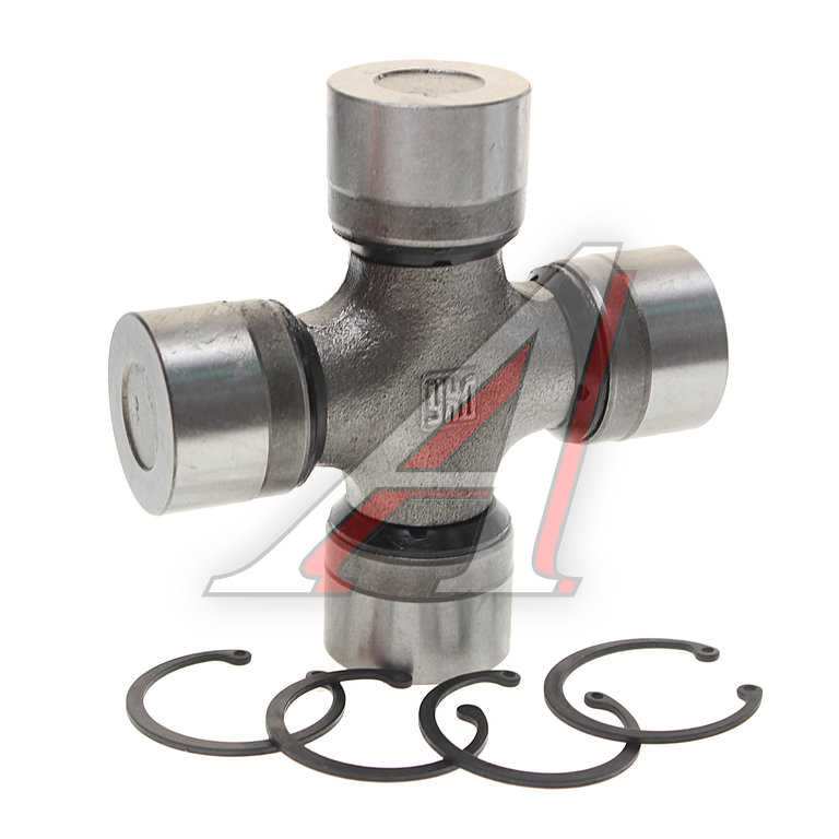 Крестовина КАМАЗ, ЗИЛ, УРАЛ вала карданного в сборе (39х118мм) (стопорные кольца) УКД