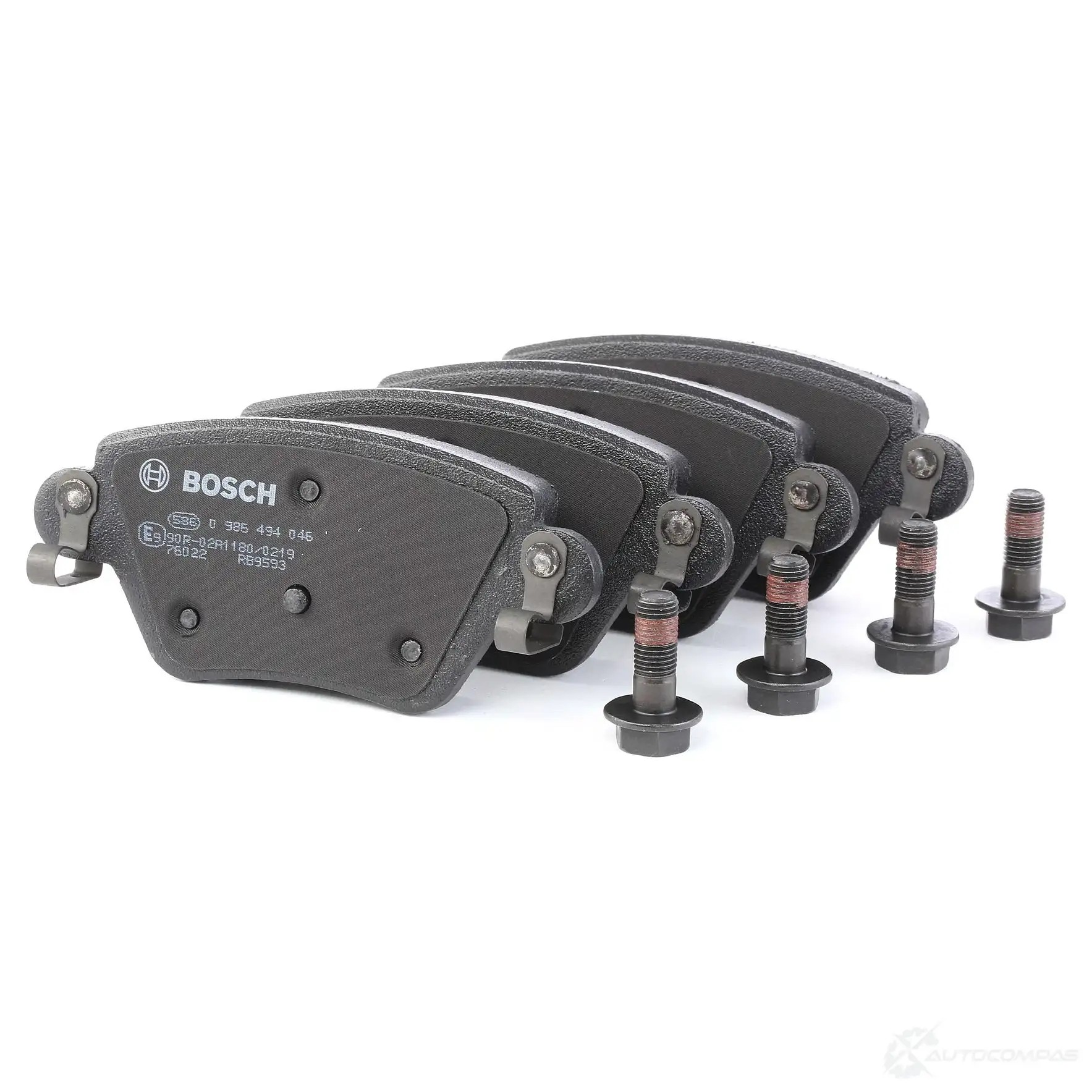 Тормозные колодки, комплект BOSCH 0986494046 BP397 23 557 342057