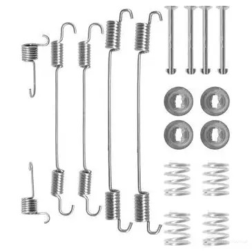 Ремкомплект тормозных накладок BOSCH 352453 AS20 4 06TGNV 1987475255