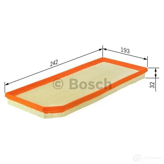 Воздушный фильтр BOSCH S 3584 1457433584 MBJCQ 349269