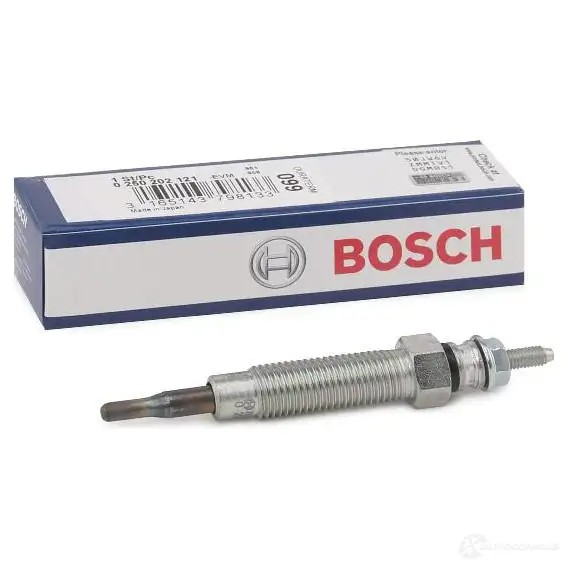 Свеча накала BOSCH 0250202121 311172 6CS2V GLP0 99