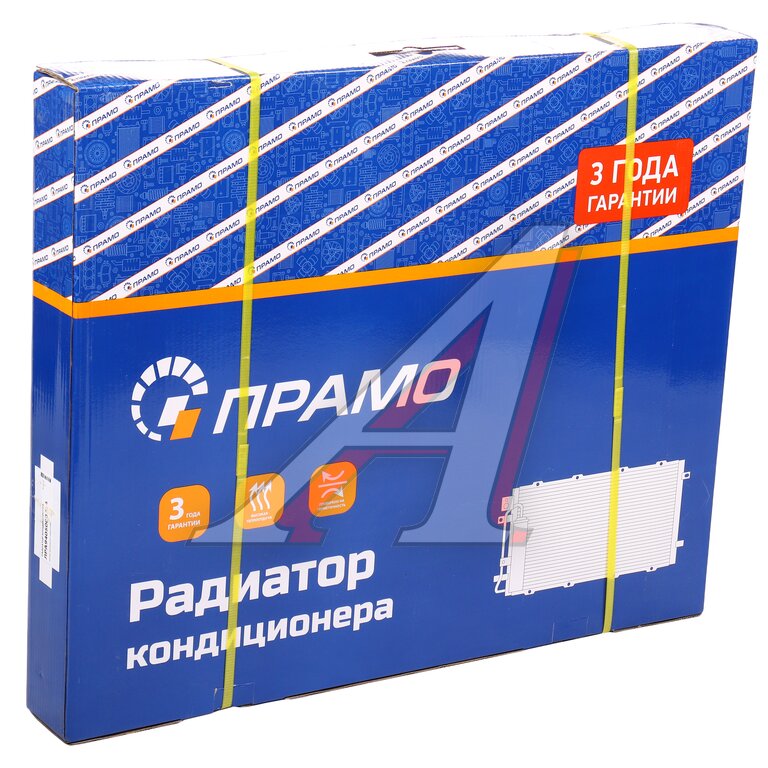 Радиатор кондиционера КАМАЗ-5490 MERCEDES Axor 2 ПРАМО