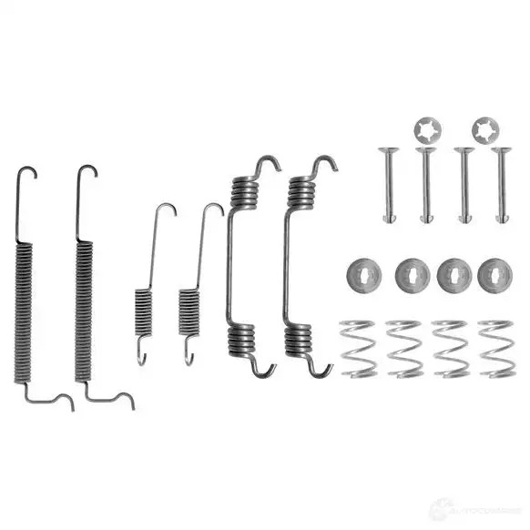 Ремкомплект тормозных накладок BOSCH 5HCXHLE 1987475135 AS1 02 352355