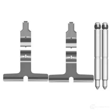 Ремкомплект колодок BOSCH A P485 351867 2O6FJCN 1987474430