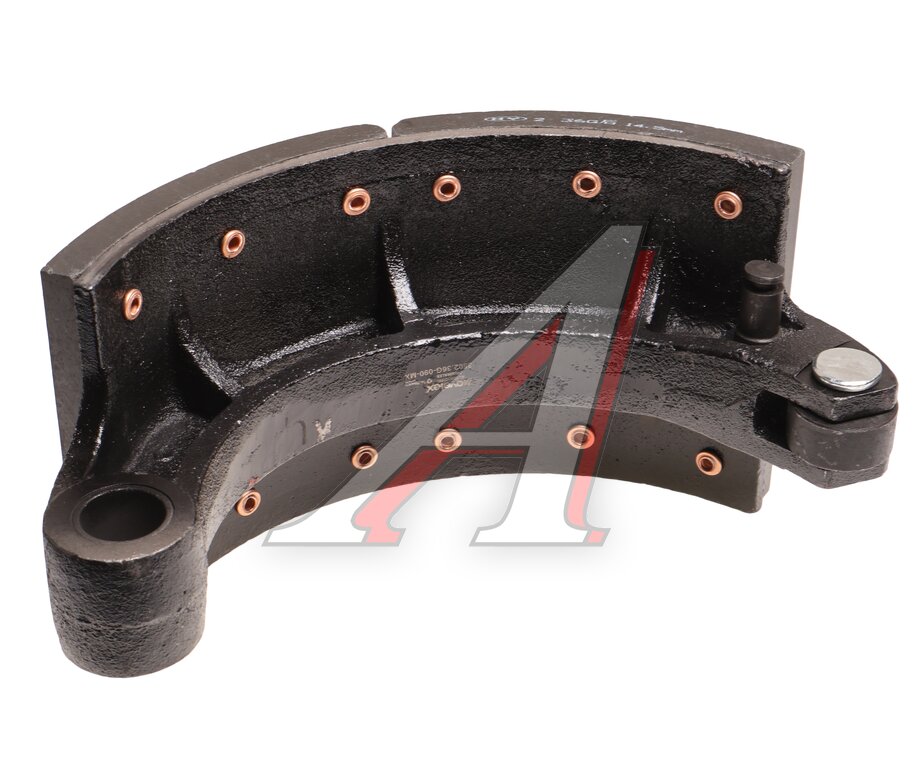 Колодки тормозные JAC N120 КАМАЗ Компас-12 задние барабанные (1шт.) (верхняя) MOVELEX