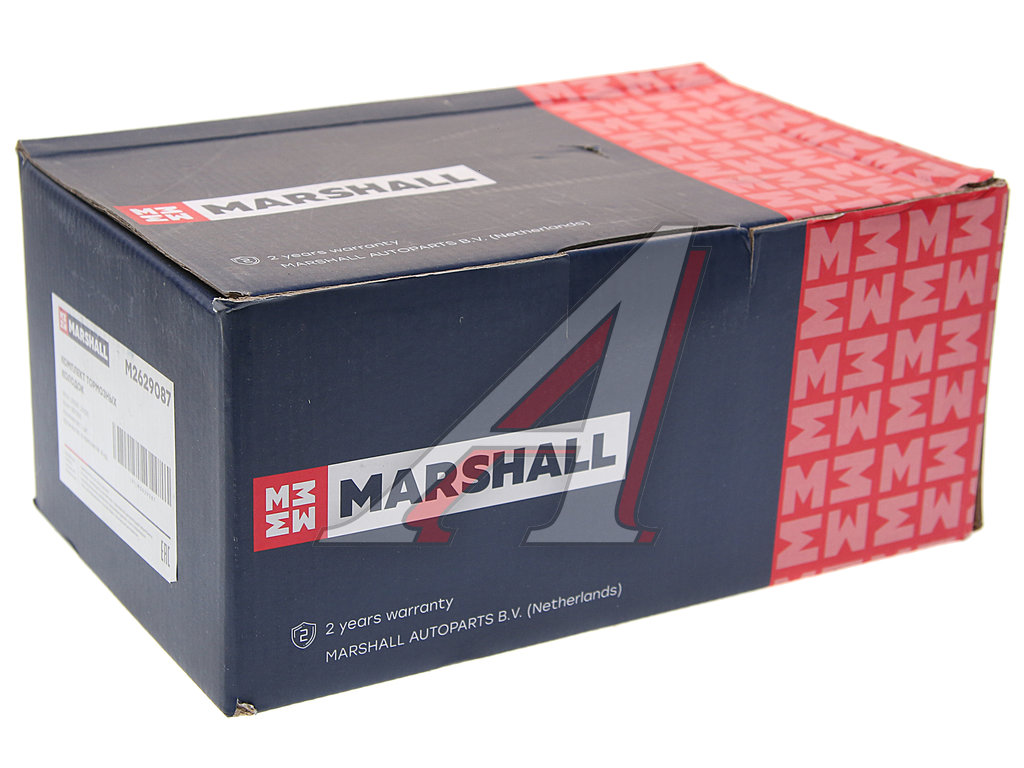 Колодки тормозные SCANIA MAN передние дисковые (4шт.) MARSHALL