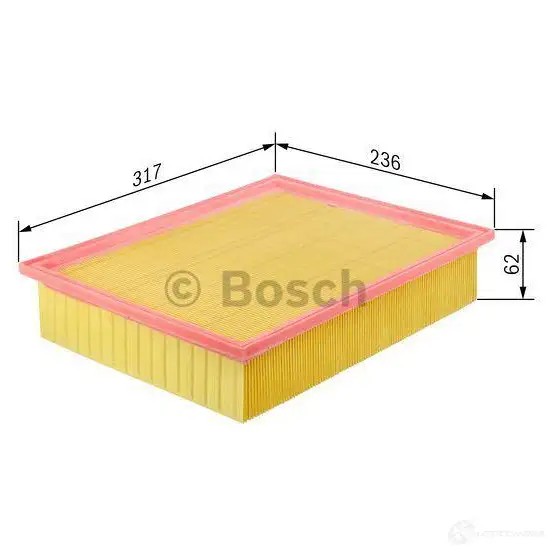 Воздушный фильтр BOSCH 370152 S 0303 f026400303 JM8NPEZ