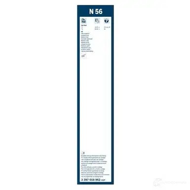 Щетка стеклоочистителя BOSCH 3397018962 N 56 360993 7U2RL08