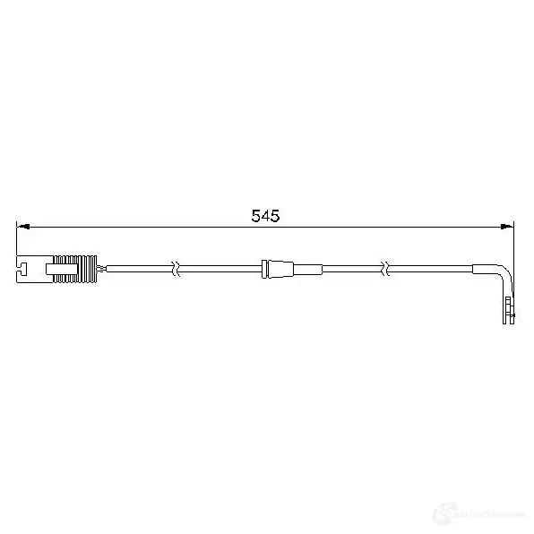Датчик износа тормозных колодок BOSCH 9 40 1987474940 352216 AP195