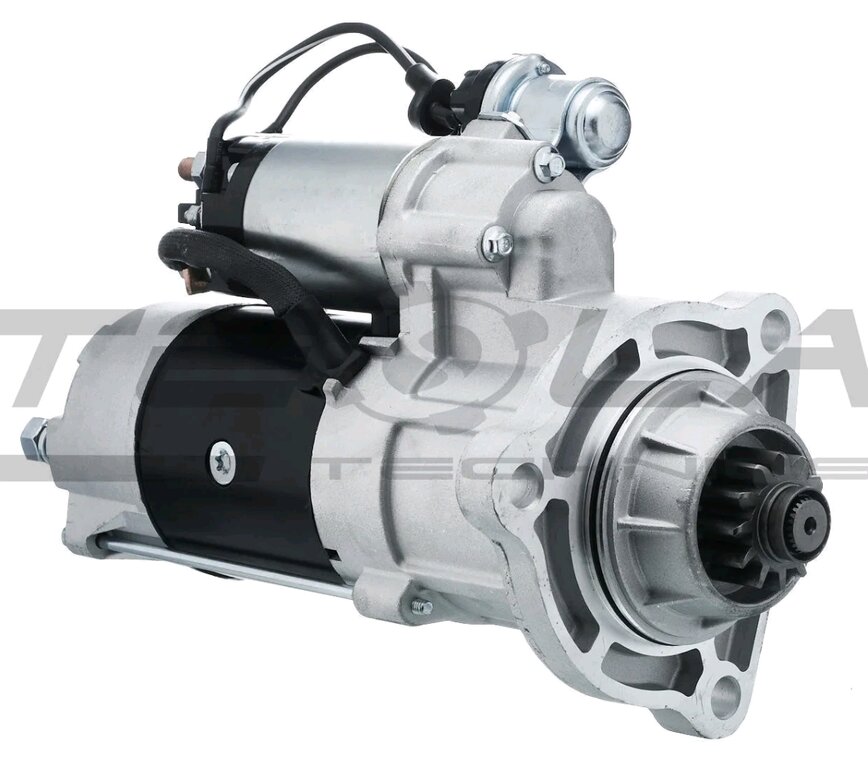 Стартер КАМАЗ дв.CUMMINS ISL, ISM 24В 7.5кВт TESLA TECHNICS