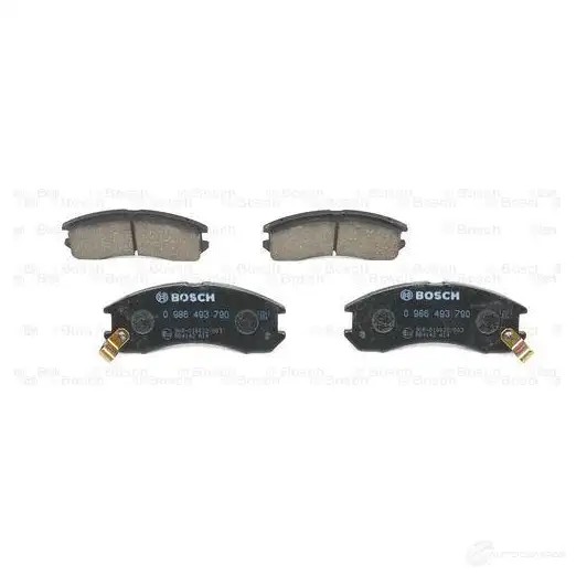 Тормозные колодки, комплект BOSCH 21 378 7288D399; 7288D514 0986493790 342011