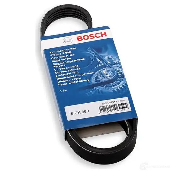 Приводной ремень, поликлиновой BOSCH 5 PK 890 1987947913 356888 5PK890