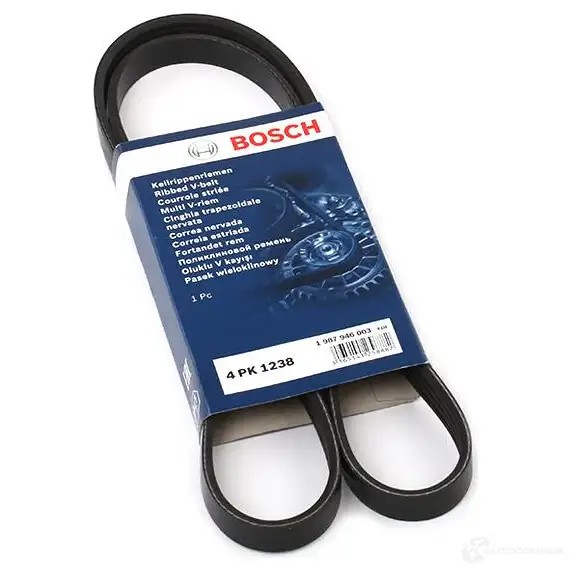 Приводной ремень, поликлиновой BOSCH 4 PK 1238 4 PK 1240 (GAS) 355881 1987946003