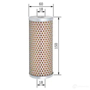 Фильтр Гур BOSCH Z 4001 Z5A5P 370512 f026404001