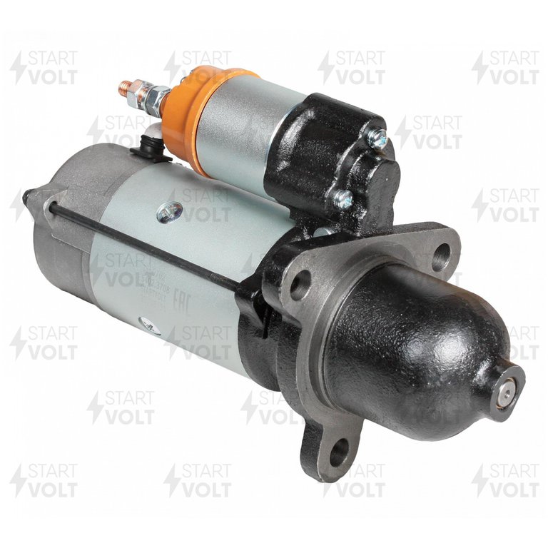 Стартер КАМАЗ дв.740.30-260, 740.50-360, 740.51-320 IVECO 24В z=10 9.0кВт STARTVOLT