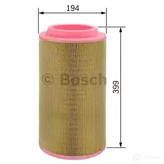 Воздушный фильтр BOSCH S044 0 FZA48E f026400440 370238
