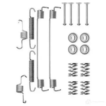 Ремкомплект тормозных накладок BOSCH 352491 7QBJH5O 1987475294 AS24 3