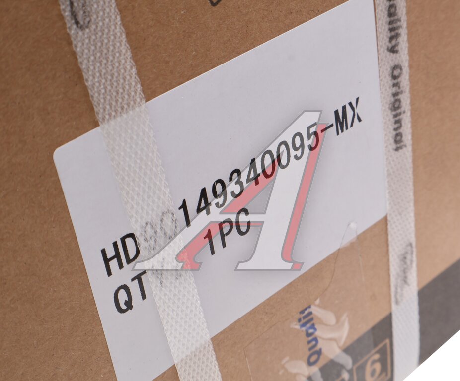 Колодки тормозные SHACMAN SHAANXI X3000 с накладками (1шт.) (мост HDZ300) MOVELEX