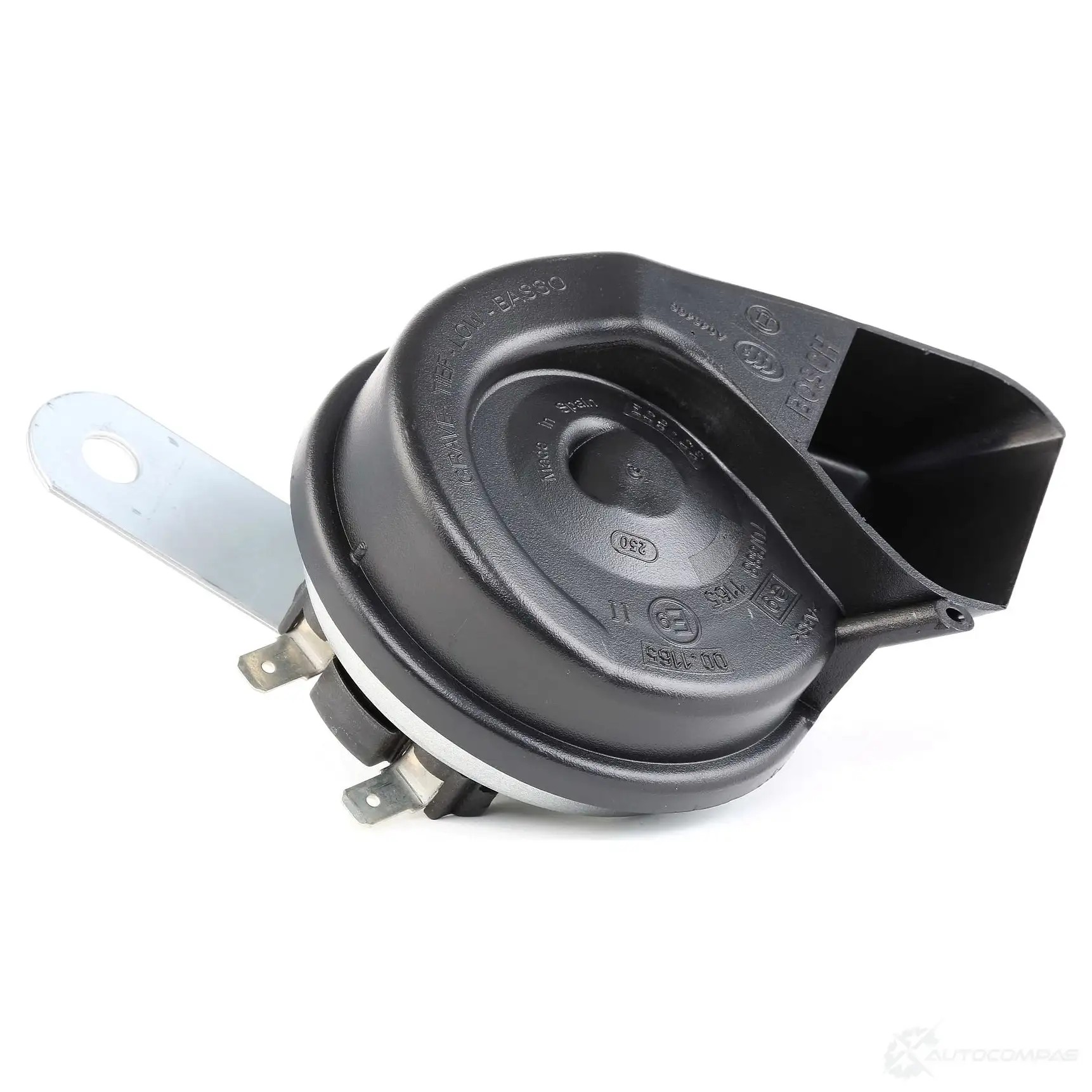 Пневматический, электрический звуковой сигнал BOSCH 6E4E6 365145 EC9C 12V LOW; BLACK 9320335207
