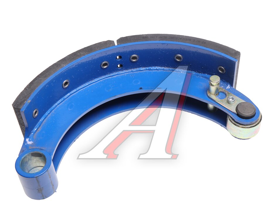Колодки тормозные JAC N120 КАМАЗ Компас-12 передние барабанные (1шт.) (нижняя) АККОР