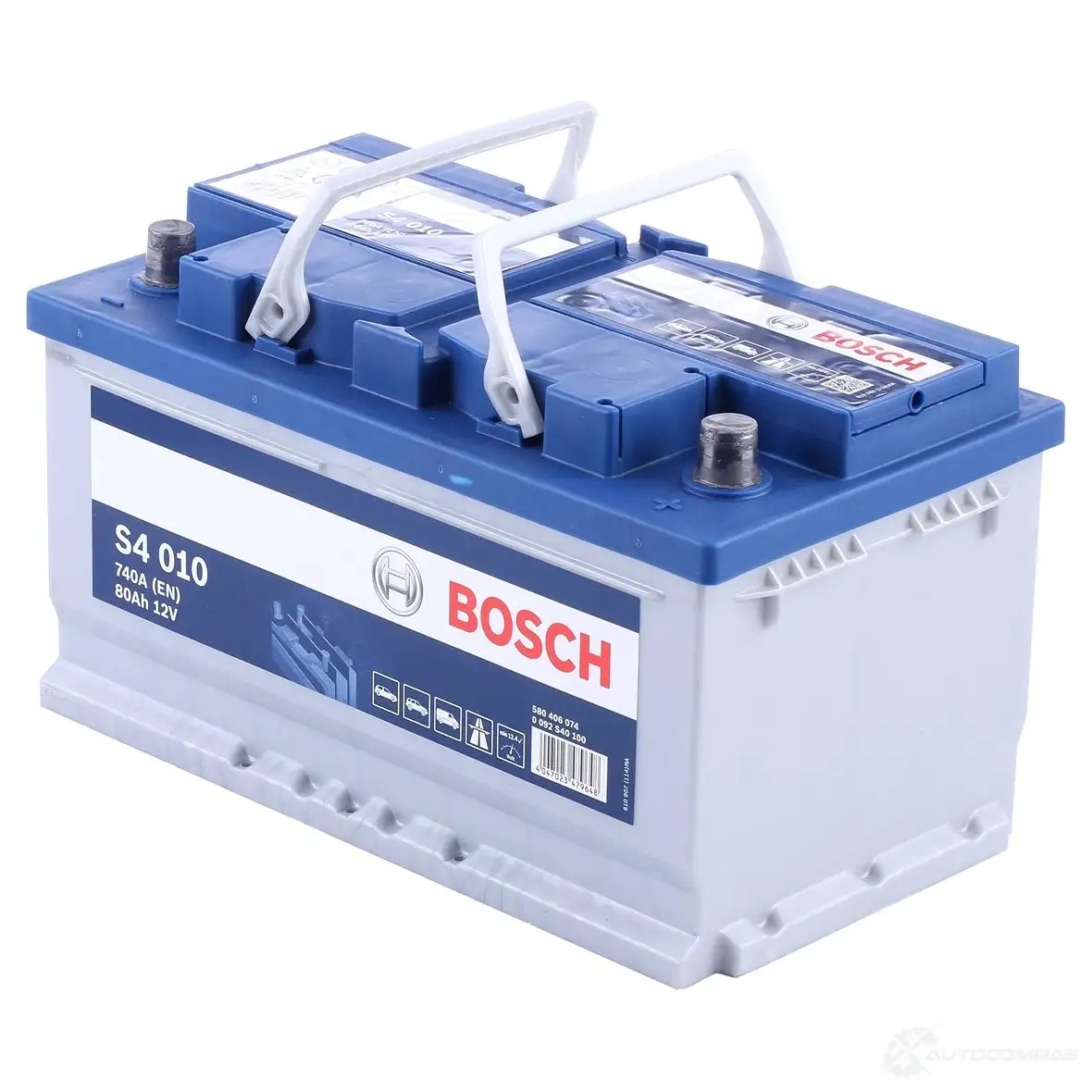 Аккумулятор 80 ач обратная 740 а 12 в Кальциевый [CA/CA] silver 315x175x175 BOSCH 580 406 074 0092S40100 12V 80AH 740A 304125
