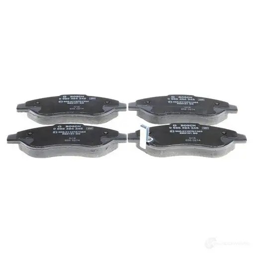 Тормозные колодки, комплект BOSCH 342332 0986494345 24550 BP1253