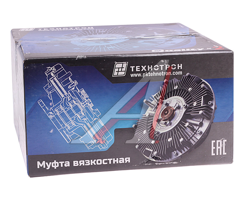 Муфта КАМАЗ-ЕВРО вязкостная на вентилятор d=654мм (дв.740.30, 31) (07-) ТЕХНОТРОН