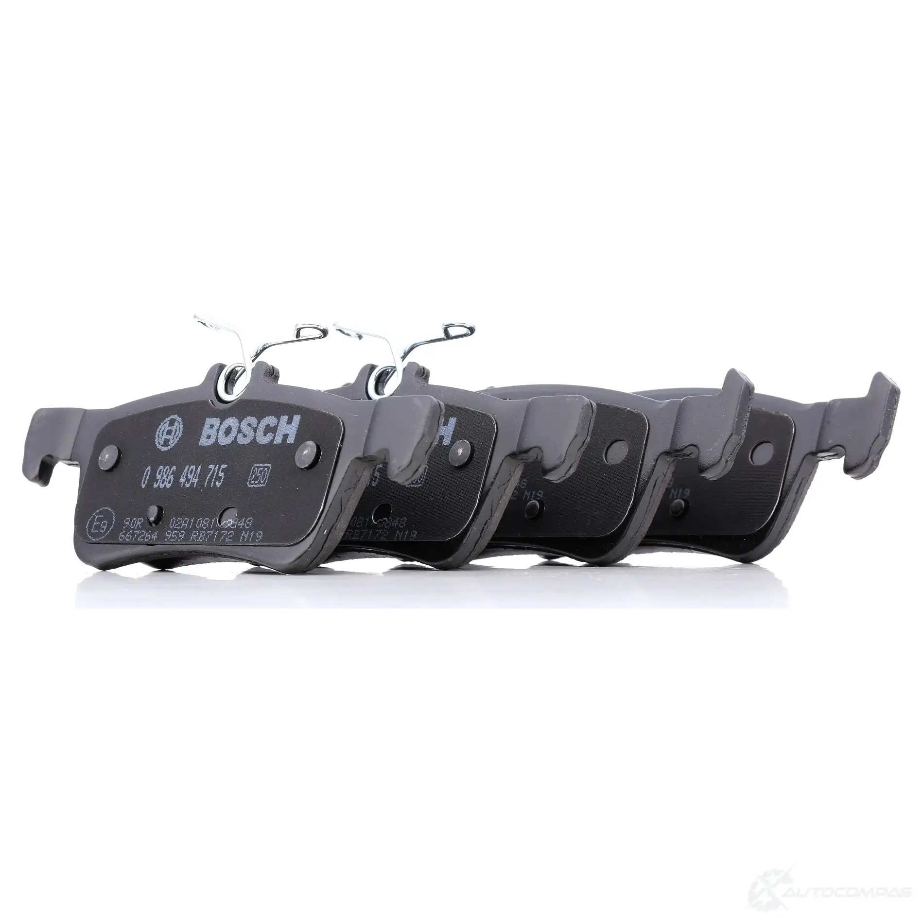 Тормозные колодки, комплект BOSCH 25841 BP1710 0986494715 1193483979