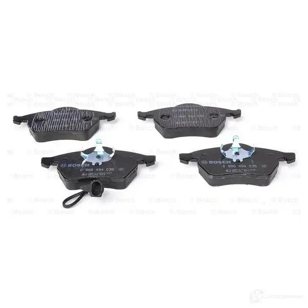 Тормозные колодки, комплект BOSCH 90R-010221/010 0986494035 342047 21 849