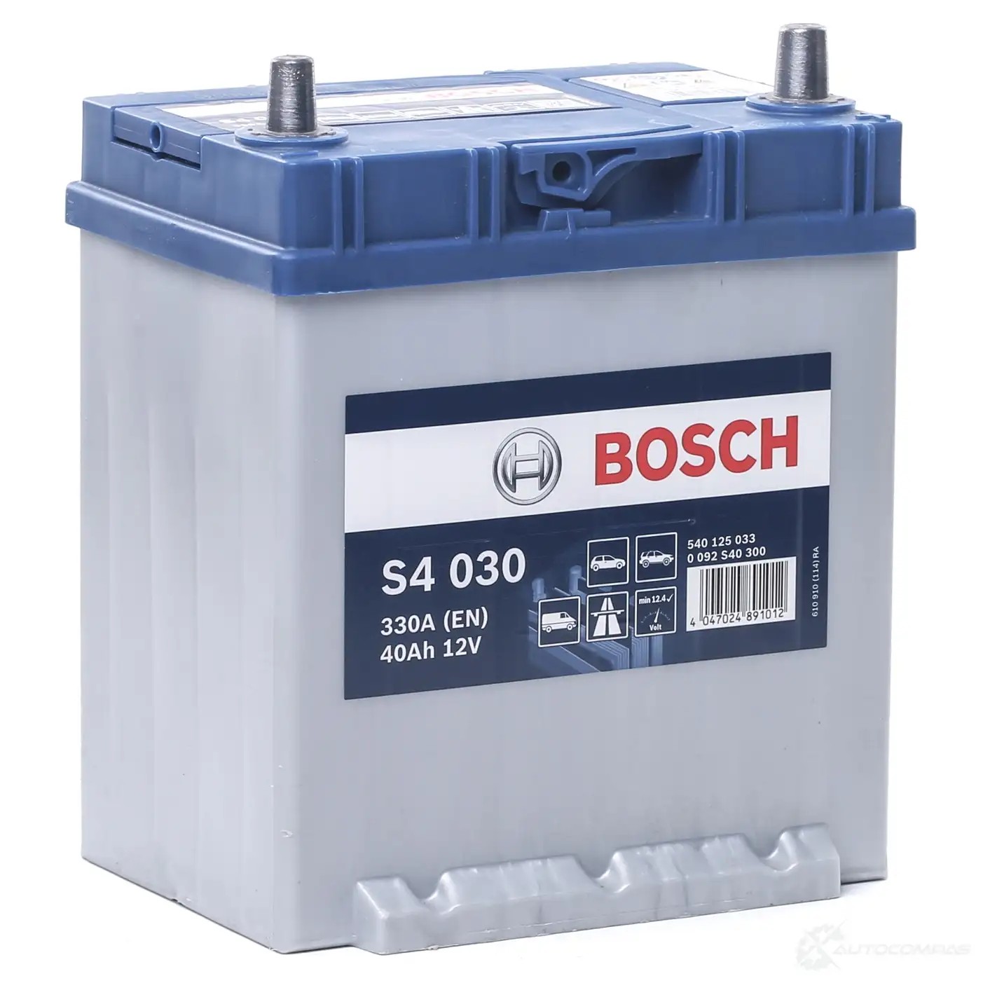 Аккумулятор 40 ач обратная 330 а 12 в Кальциевый [CA/CA] 187x127x227 BOSCH 0092S40300 540 125 033 12V 40AH 330A 304155