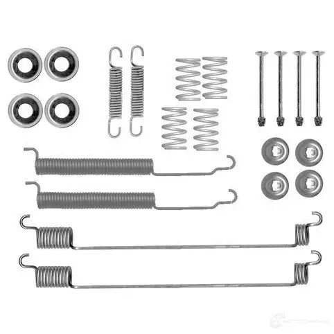 Ремкомплект тормозных накладок BOSCH 1987475308 AS 257 JEZ6OF 352505