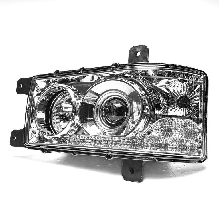 Фара блок КАМАЗ-6520, 6511, 4308 левая (8 светодиодов) LED AVTOELECTRICA