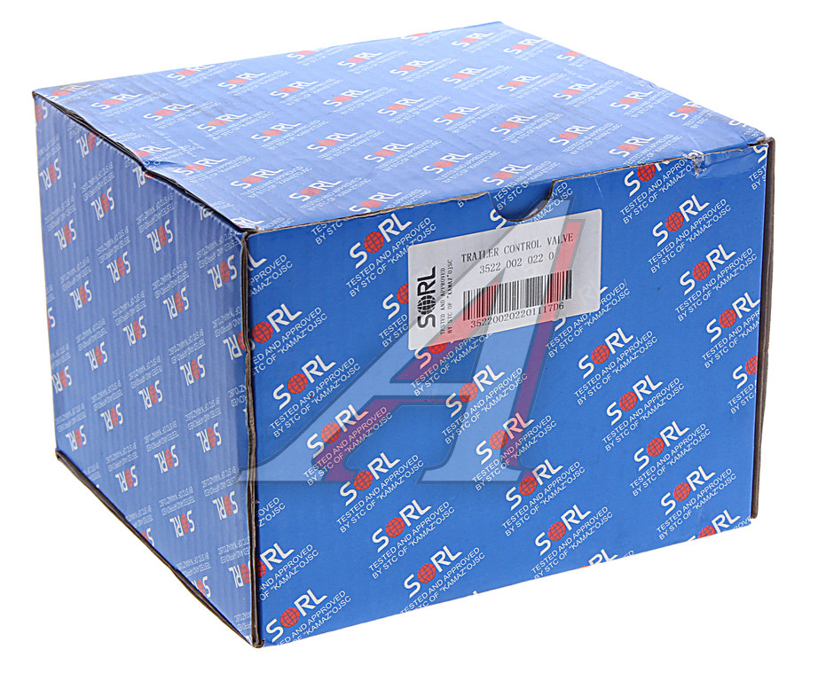 Клапан КАМАЗ, МАЗ полуприцепа с клапаном обрыва Н/О SORL