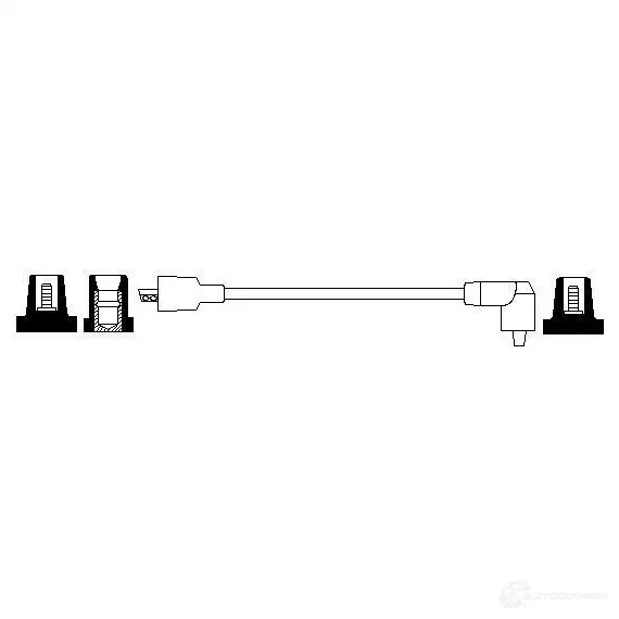 Высоковольтный провод зажигания BOSCH 335247 OF 40 OND47T1 0986356091