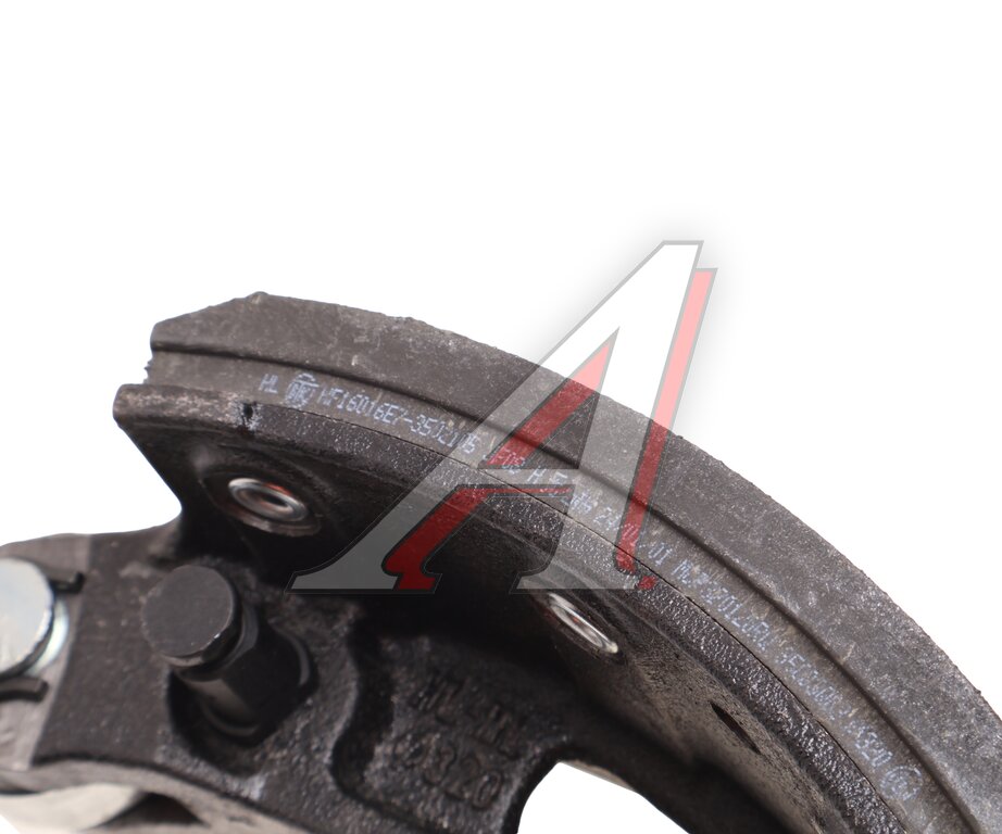 Колодки тормозные JAC N80 КАМАЗ Компас-9 задние барабанные (1шт.) (верхняя) MOVELEX